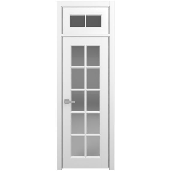 Фото двери с верхней фрамугой в размере полотна 700 мм