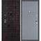 Входная дверь Нона-36 панель гладкая серая