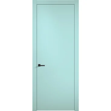 Межкомнатная дверь эмаль Дверцов Мона RAL 6034 глухая