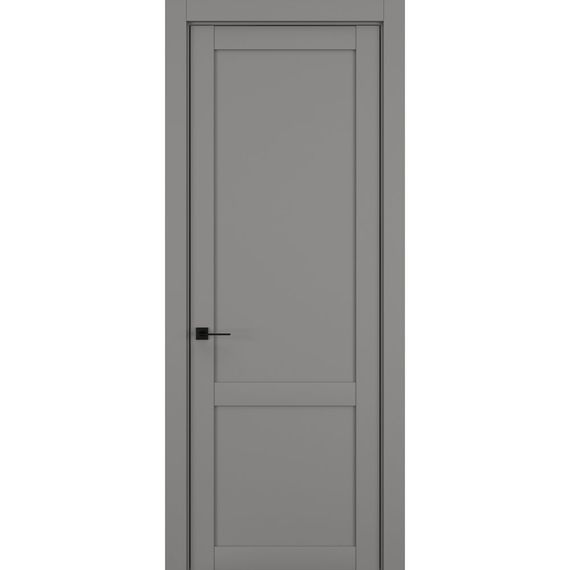 Фото межкомнатной двери керамик FL 5 серый глухая