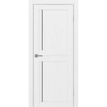 Межкомнатная дверь экошпон Турин 523АПП.111 белый лёд с молдингом