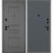 Входная дверь Октава-150 панель гладкая графит