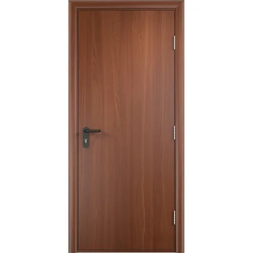 Дверь противопожарная деревянная ПВХ EI30 итальянский орех