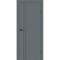 Фото межкомнатной двери экошпон Profilo Porte P-20 графит глухая кромка ABS в цвет полотна