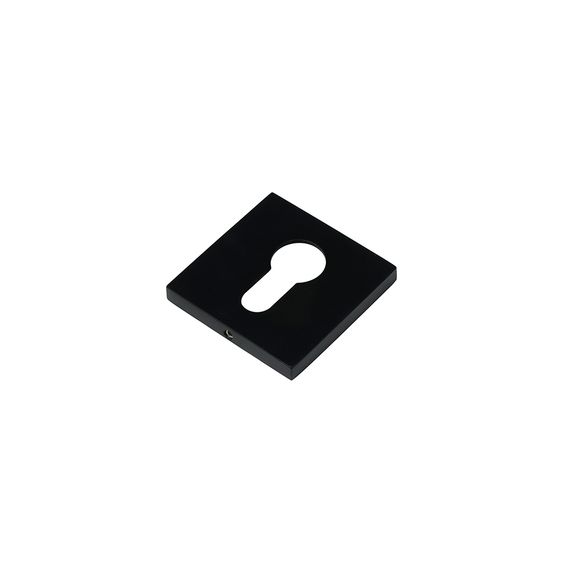 Накладка на цилиндр квадратная Bussare для серии Canto чёрная