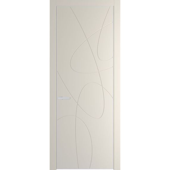 Межкомнатная дверь 6PA кремовая магнолия глухая