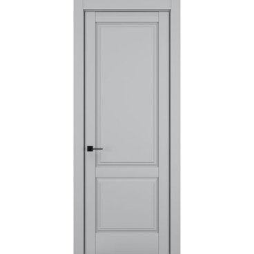 Межкомнатная дверь керамик NC 9 шеллак серый глухая