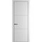 Межкомнатная дверь 13PA крем вайт глухая