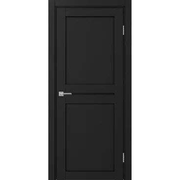 Межкомнатная дверь экошпон Турин 520.111 антрацит глухая