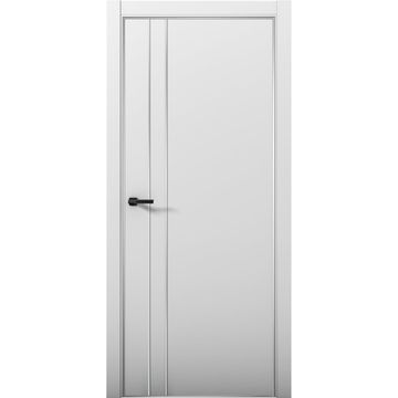 Межкомнатная дверь Палладий 4 манхеттен глухая