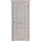 Фото двери из массива дуба Виктория эмаль слоновая кость глухая