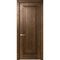 Фото межкомнатной двери массив дуба без сучка Дверцов Кастро глухая дуб табак