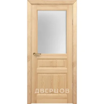 Межкомнатная дверь массив сосны Дверцов Болонья ПО-1 под покраску под остекление