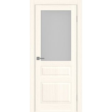 Межкомнатная дверь Тоскана 631.211 ясень светлый со стеклом