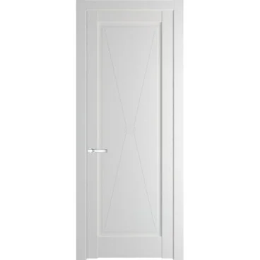 Межкомнатная дверь 1.1.1PM крем вайт глухая