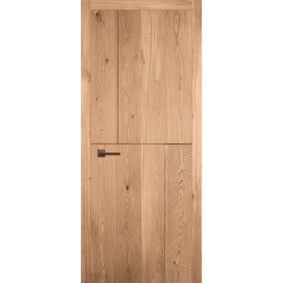 Фото межкомнатной двери массив дуба Легно 10 дуб натуральный глухая