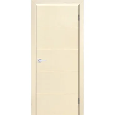 Межкомнатная дверь эмаль Текона Смальта-Лайн 03U айвори RAL 1013 глухая