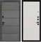 Входная стальная дверь Regidoors Liberty H4 ПВХ силк титан панель ПВХ меламин белый