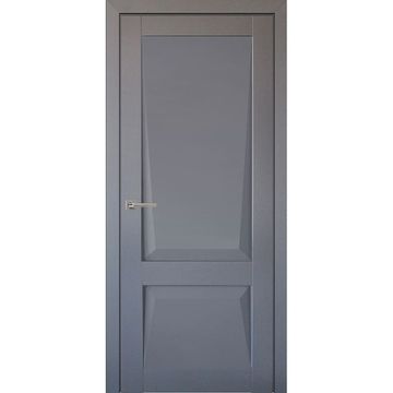 Межкомнатная дверь Perfecto 101 barhat grey глухая