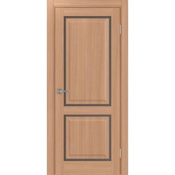 Межкомнатная дверь Тоскана 602С.2121 ясень тёмный со стеклом