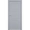 Фото межкомнатной двери эмаль Классика 33 RAL 7047 глухая
