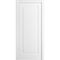 Межкомнатная дверь эмаль Бьянка-1 белоснежная глухая