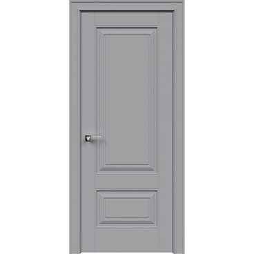 Межкомнатная дверь эмаль Дельта 2 серая глухая