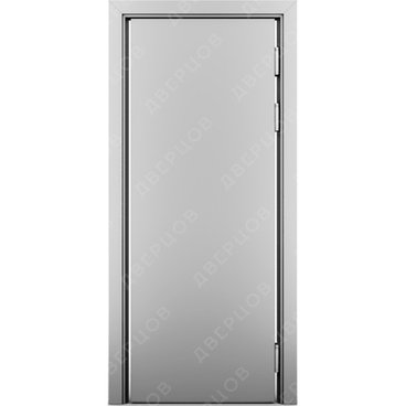 Маятниковая влагостойкая дверь Kapelli серый RAL 7035 глухая