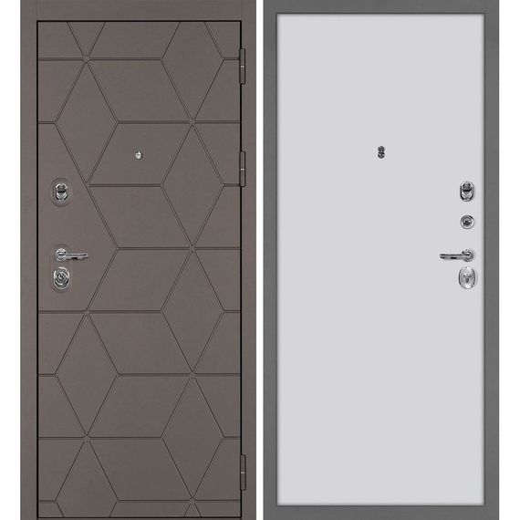 Входная дверь Тетра-181 панель гладкая агат