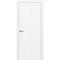 Межкомнатная дверь экошпон Турин 521.11 белый снежный глухая