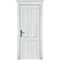 Фото межкомнатной двери массив ольхи ОКА Ретро белая эмаль глухая