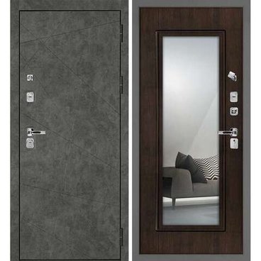 Входная дверь Урбан-127 панель зеркало