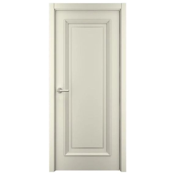 Фото межкомнатной двери эмаль Багет 1 латте глухая
