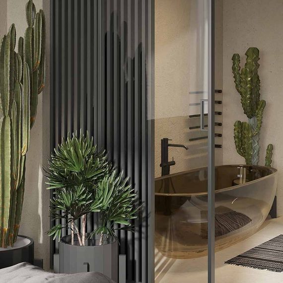 Алюминиевая стеклянная перегородка Классическая 1AG - 11AG серая ночь стекло прозрачное