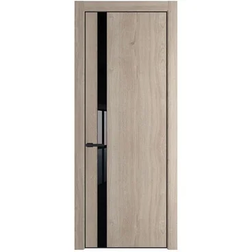 Межкомнатная дверь 18NA дуб сонома остеклённая