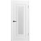 Межкомнатная дверь эмаль Титул 1 В1 белая со стеклом