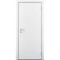 Фото межкомнатной пластиковой влагостойкий дверь Poseidon гладкая белая глухая