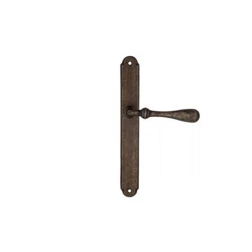 Ручка на планке для межкомнатной двери Retro PL01-BA античная бронза