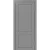 Межкомнатная дверь экошпон Турин 502.11 серый глухая