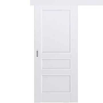 Раздвижная одностворчатая дверь Кобальт 27 магнолия глухая