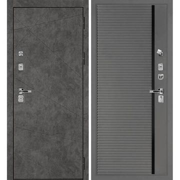 Входная дверь Урбан-127 панель фрезерованная