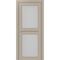 Фото двери из экошпона Турин 520.212 мокко остеклённая