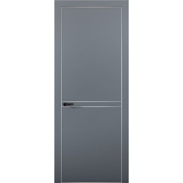 Межкомнатная дверь Палладий 9 антрацит глухая