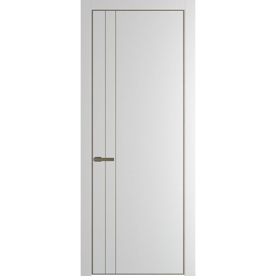 Межкомнатная дверь 12PA крем вайт глухая