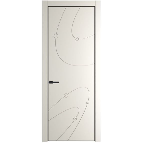 Межкомнатная дверь 5PA перламутр белый глухая