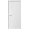 Фото межкомнатная дверь эмаль Albero Геометрия 2 белая глухая
