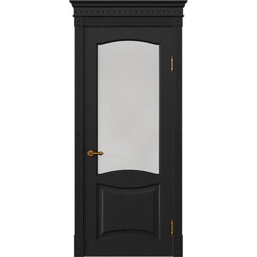 Межкомнатная дверь массив дуба Viporte Классика 2 арабика остеклённая