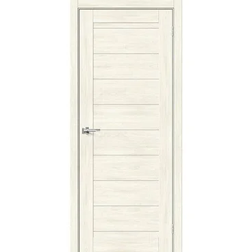 Межкомнатная дверь экошпон Bravo Порта-21 nordic oak глухая
