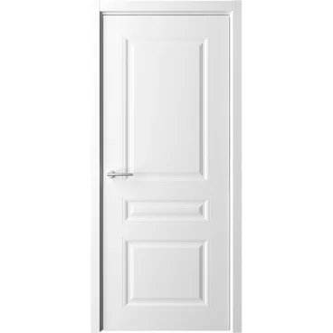 Межкомнатная дверь эмаль Albero Стиль 2 белая глухая